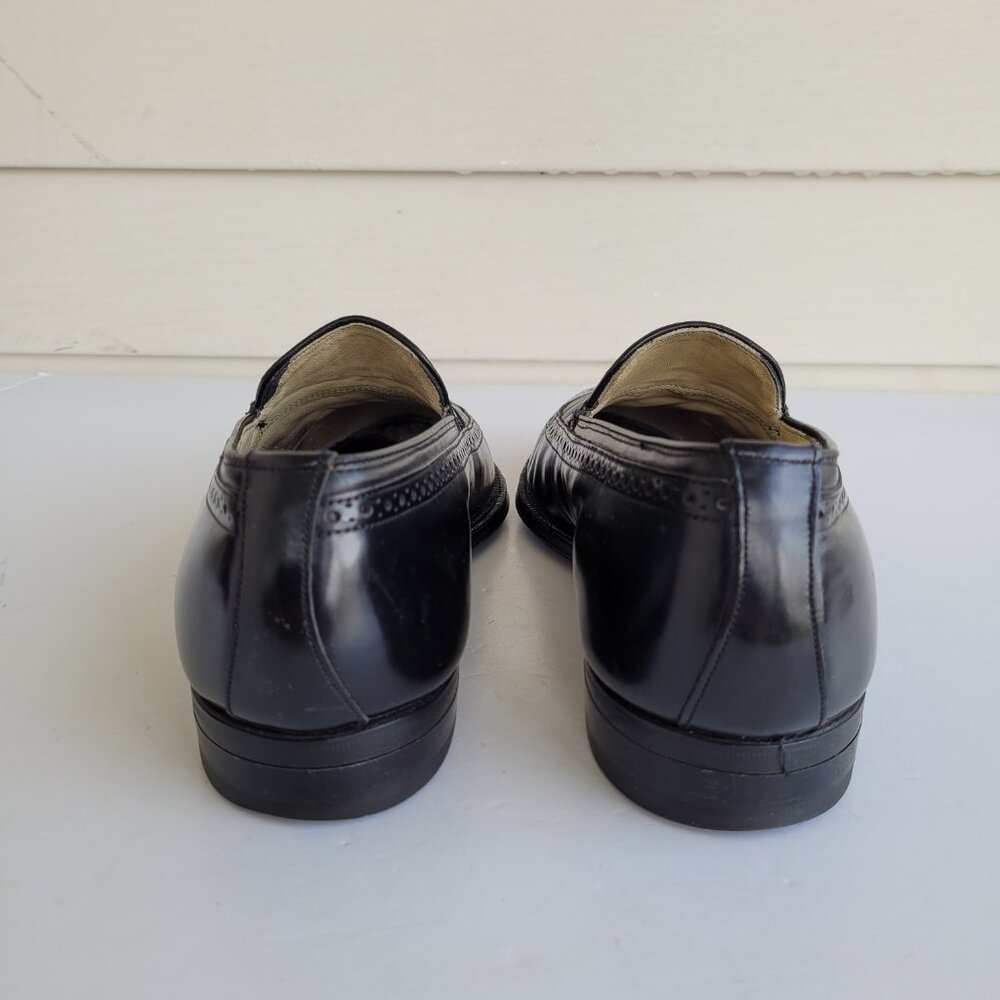 Florsheim Imperial Black Leather Men's Shoes 8 - Picture 6 of 14